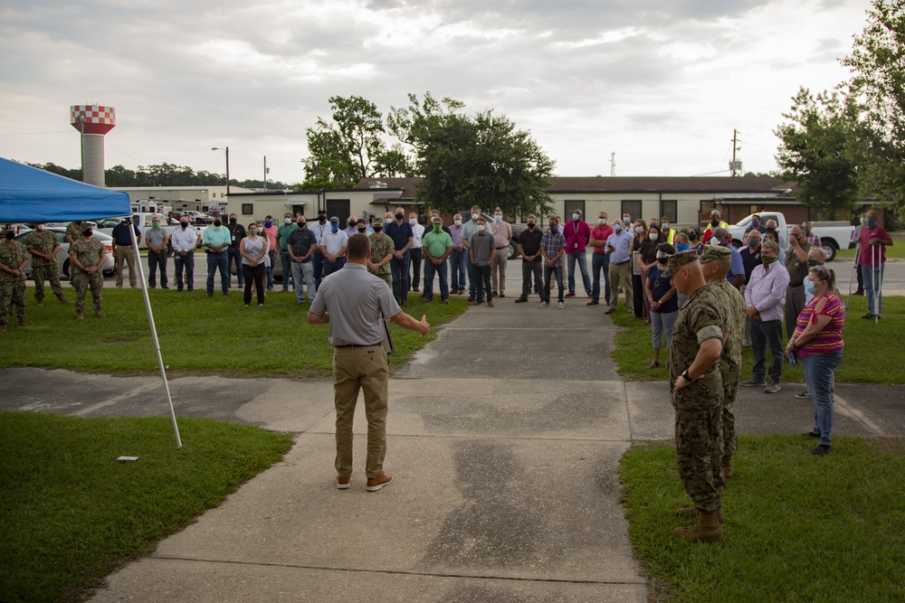 Camp Lejeune civilian employees awarded for Installation Hurricane recovery efforts