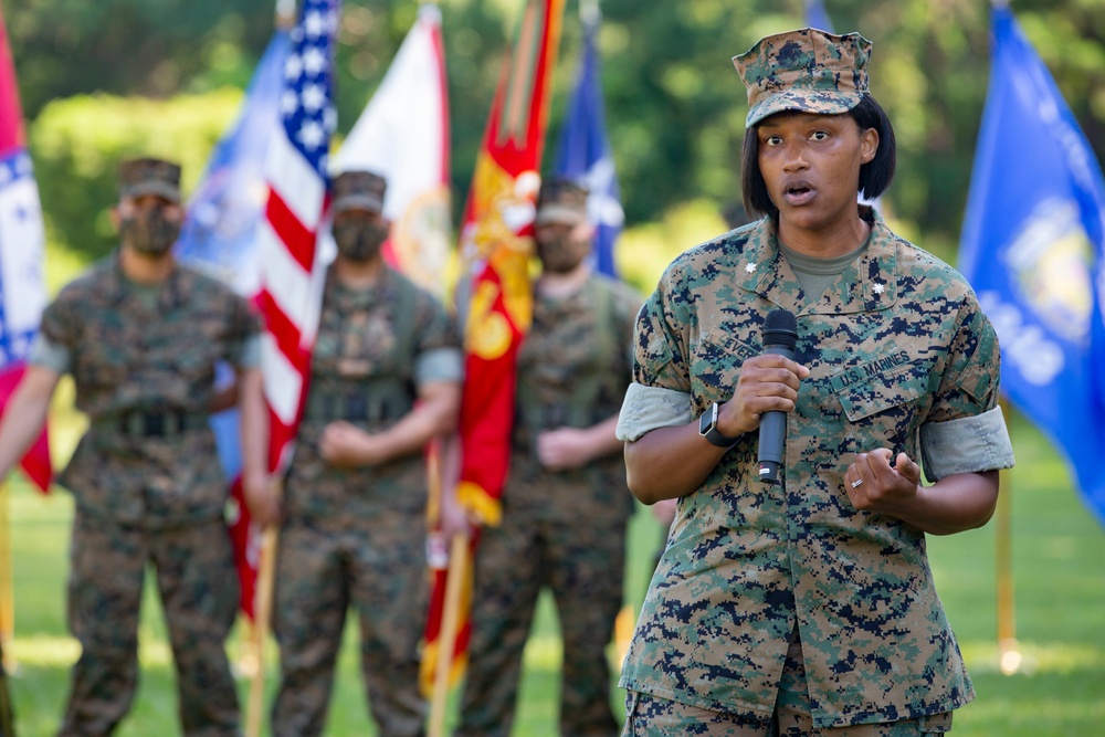 WTBN welcomes Lt. Col. NaTasha M. Everly as new commanding officer