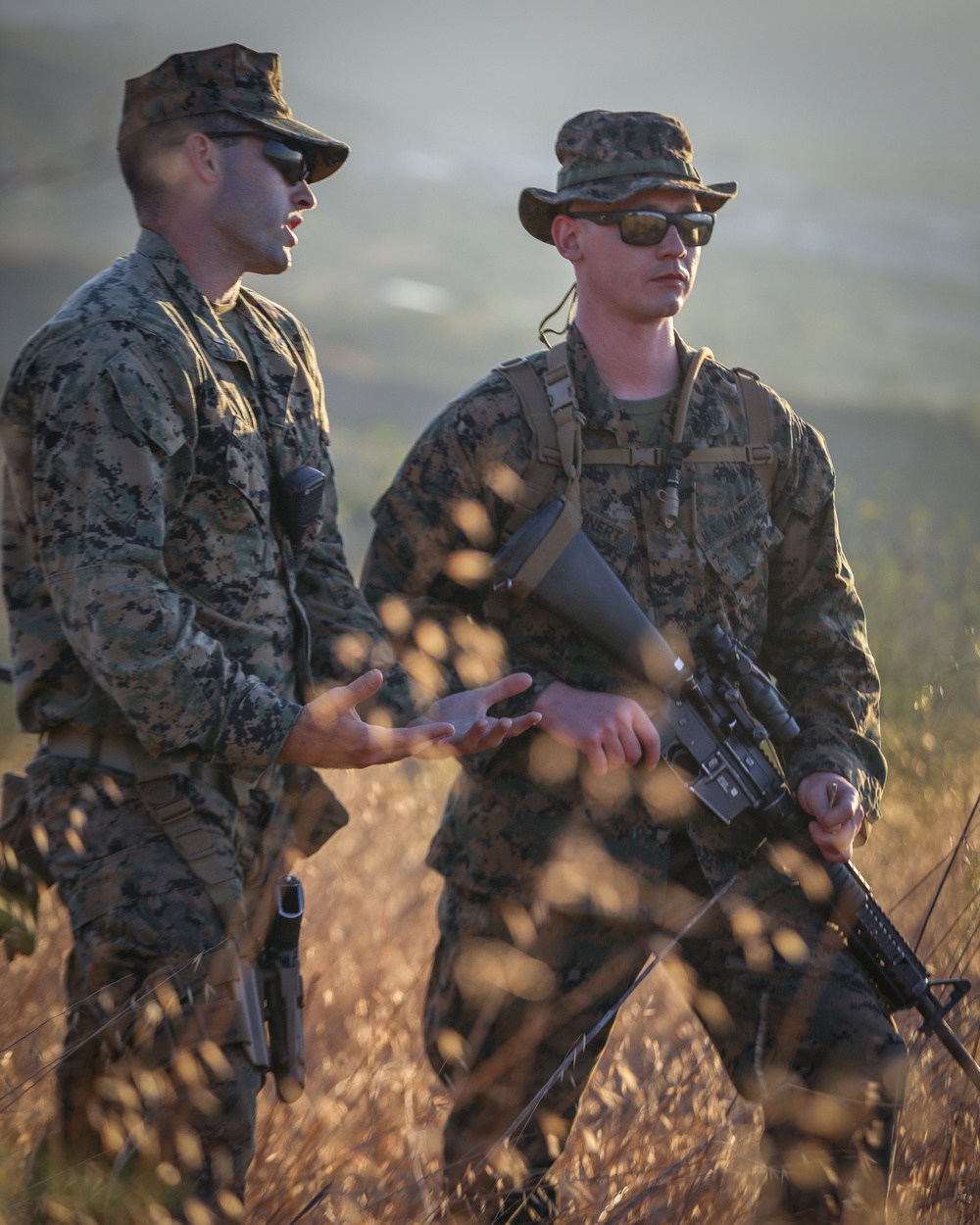 Marines with 1st Intel Bn. Conduct Field Exercise
