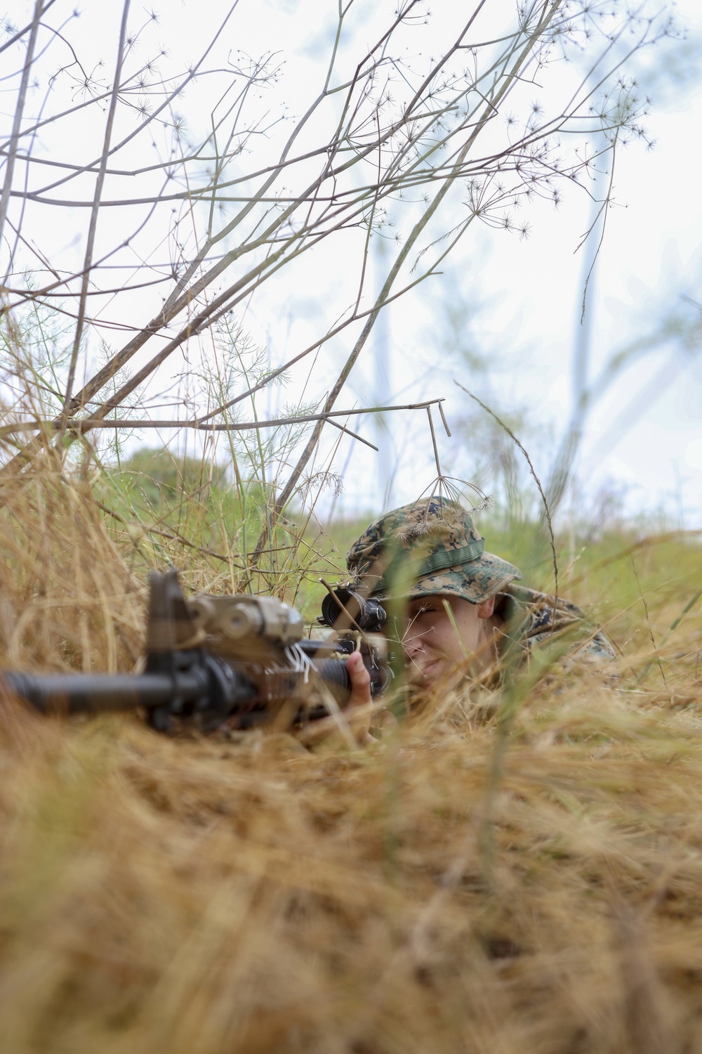 Marines with 1st Intel Bn. Conduct Field Exercise