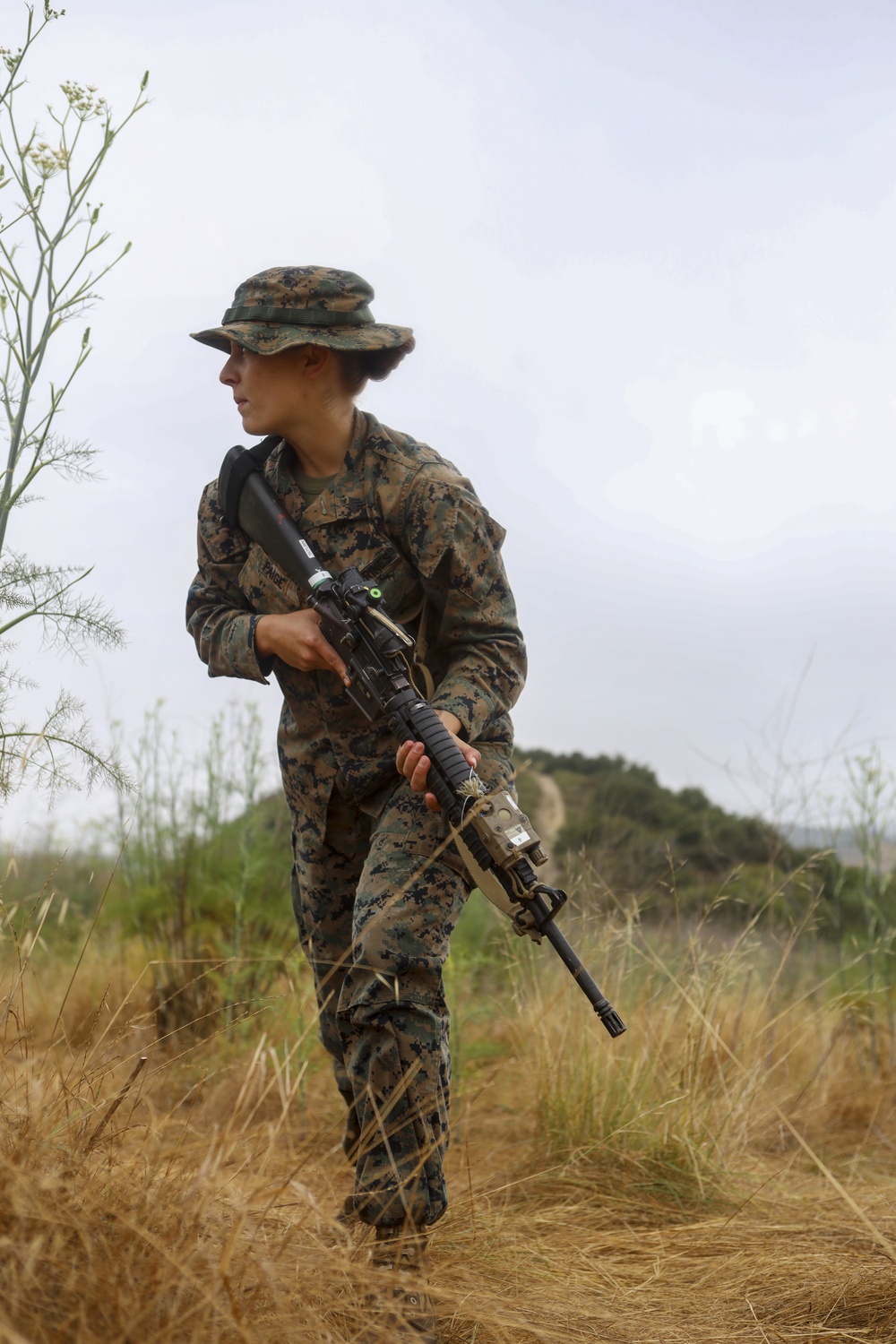 Marines with 1st Intel Bn. Conduct Field Exercise