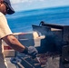 Sailors and Marines take part in a steel beach picnic