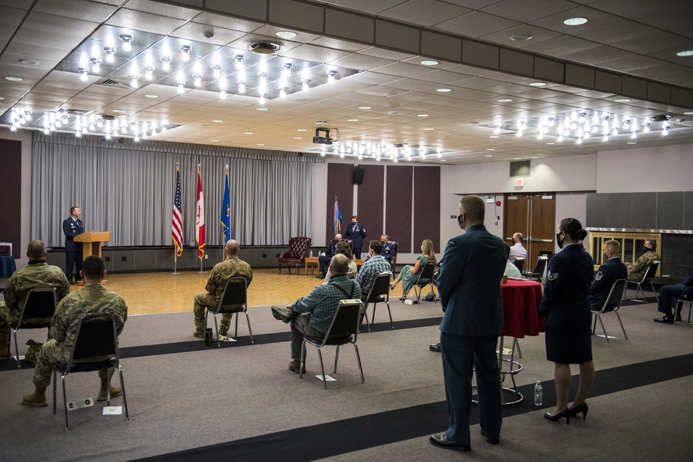 13th Space Warning Squadron Change of Command