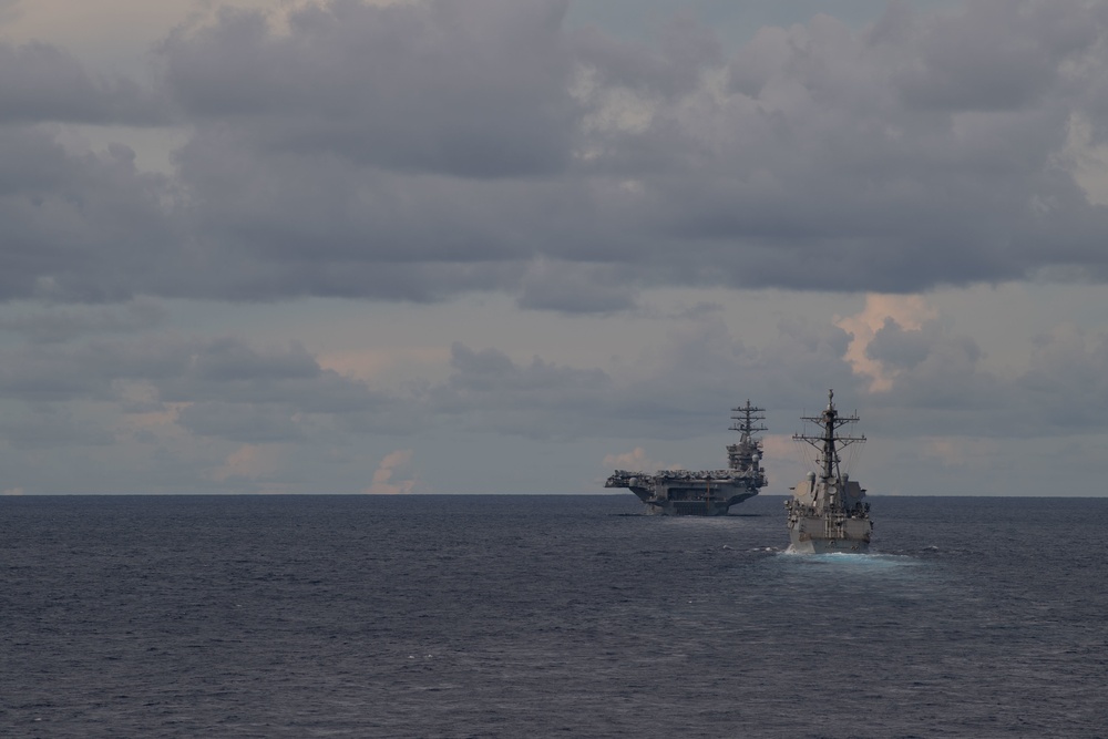 DVIDS - Images - Nimitz, Ronald Reagan strike groups conduct dual ...