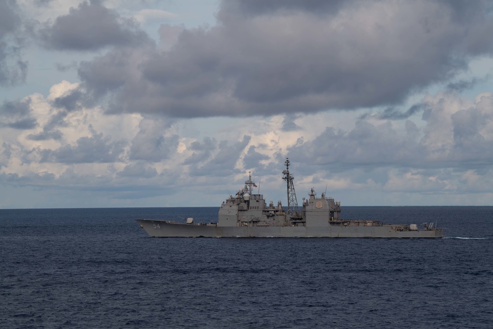 Nimitz, Ronald Reagan strike groups conduct dual carrier operations