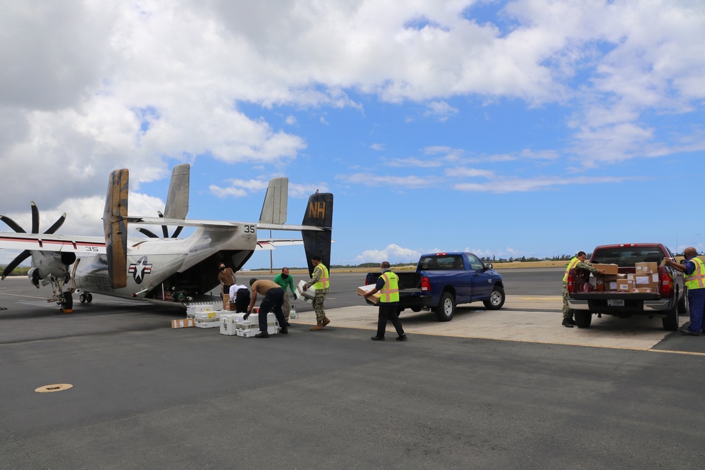 Theodore Roosevelt Carrier Strike Group Carrier on-board Delivery Support