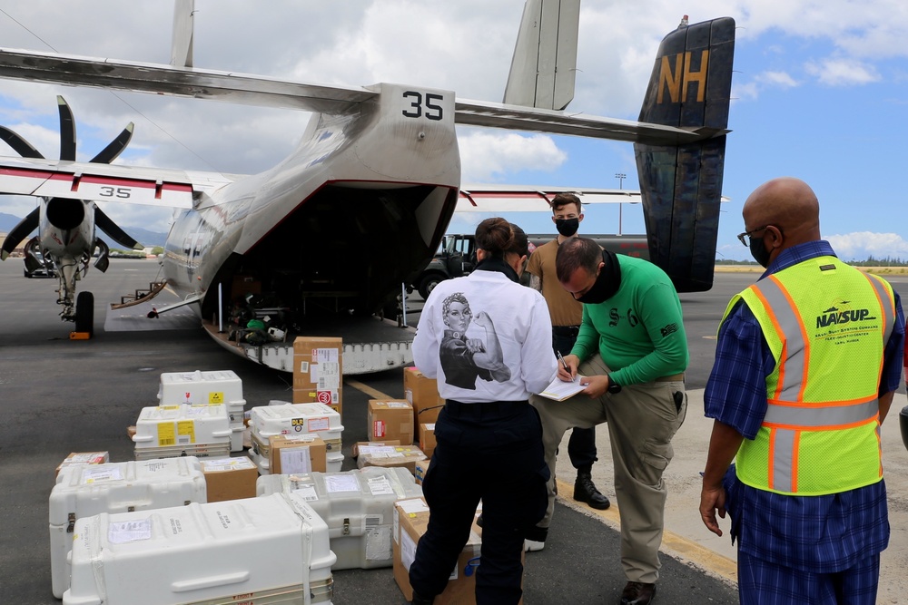 Theodore Roosevelt Carrier Strike Group Carrier on-board Delivery Support