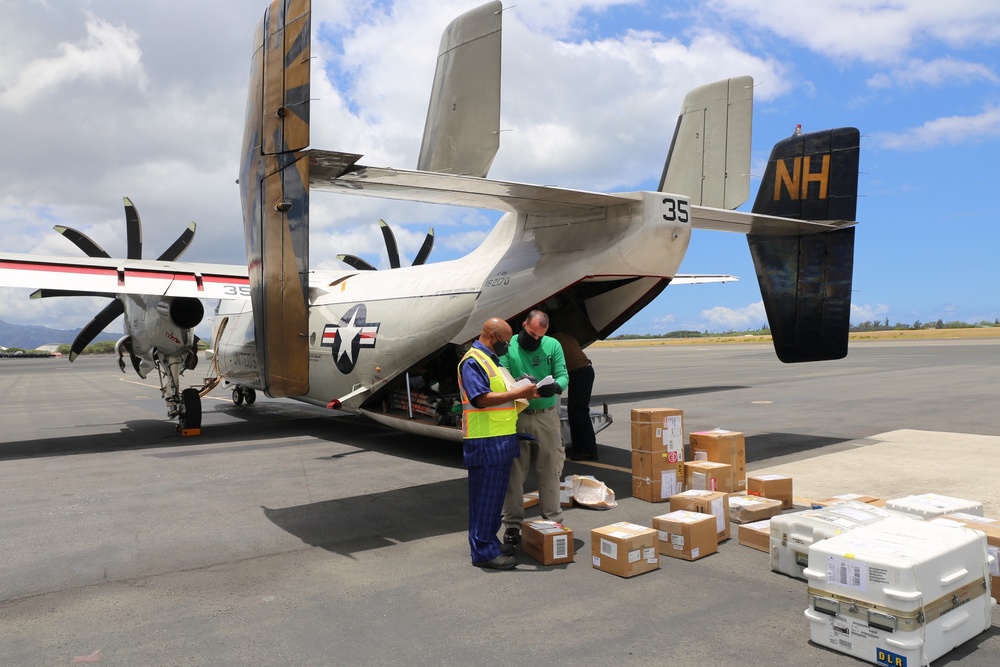 Theodore Roosevelt Carrier Strike Group Carrier on-board Delivery Support