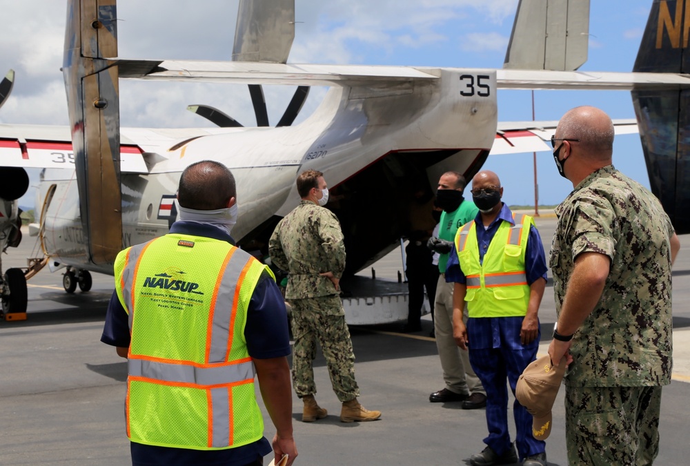 Theodore Roosevelt Carrier Strike Group Carrier on-board Delivery Support