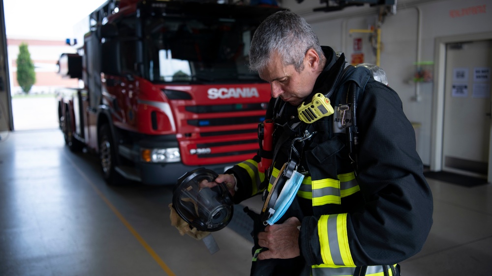 USAG Italy Fire Department Prepares for Independence Day