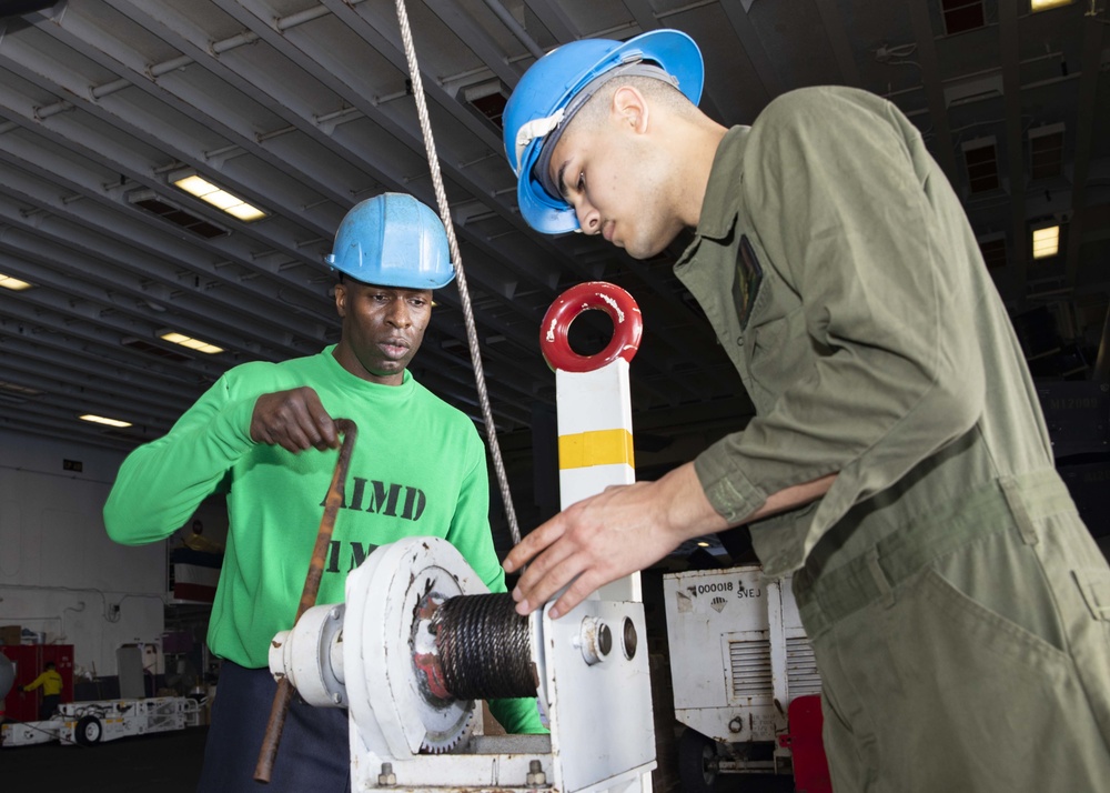USS Bataan (LHD 5) Maintenance