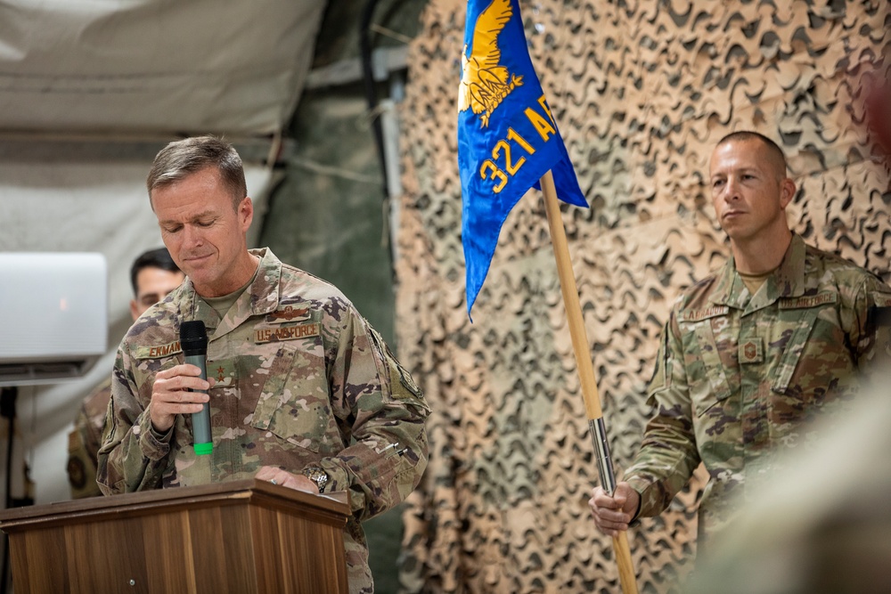 Assumption of Command for the 321st Air Expeditionary Group
