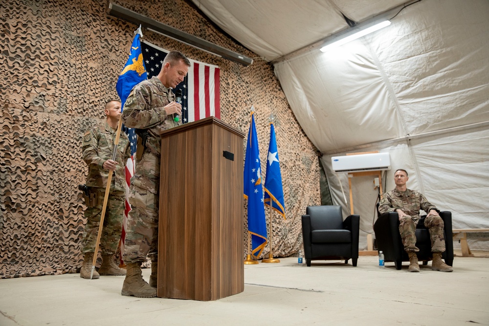 Assumption of Command for the 321st Air Expeditionary Group