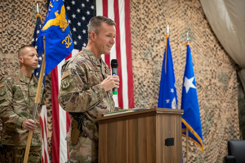 Assumption of Command for the 321st Air Expeditionary Group