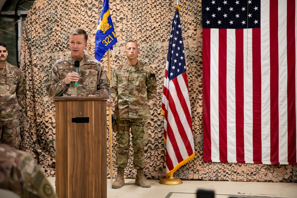 Assumption of Command for the 321st Air Expeditionary Group