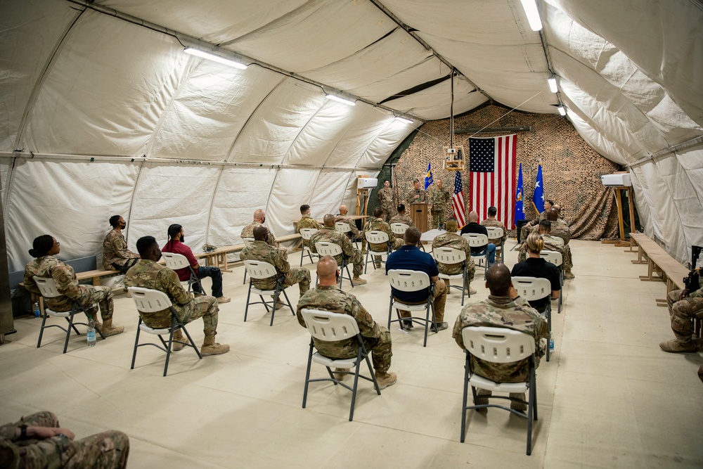 Assumption of Command for the 321st Air Expeditionary Group