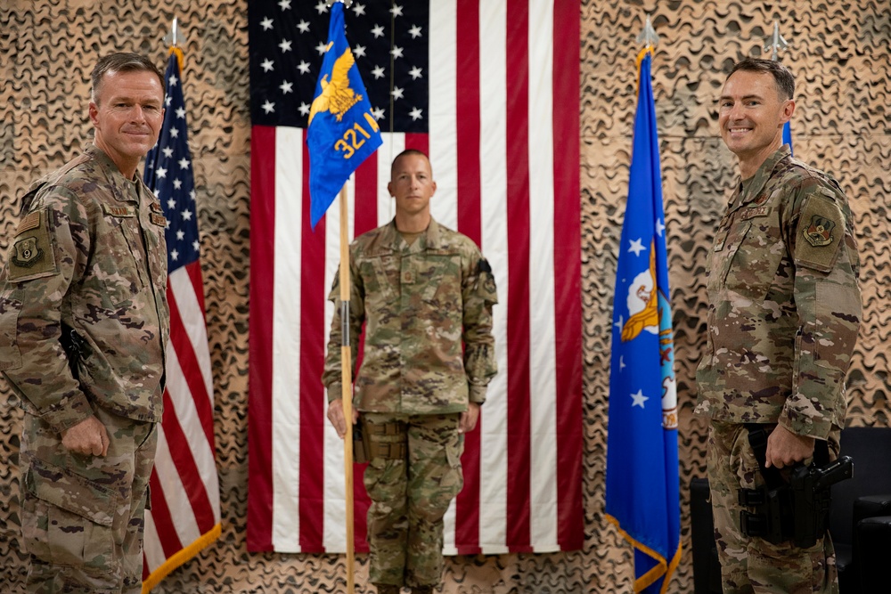 Assumption of Command for the 321st Air Expeditionary Group