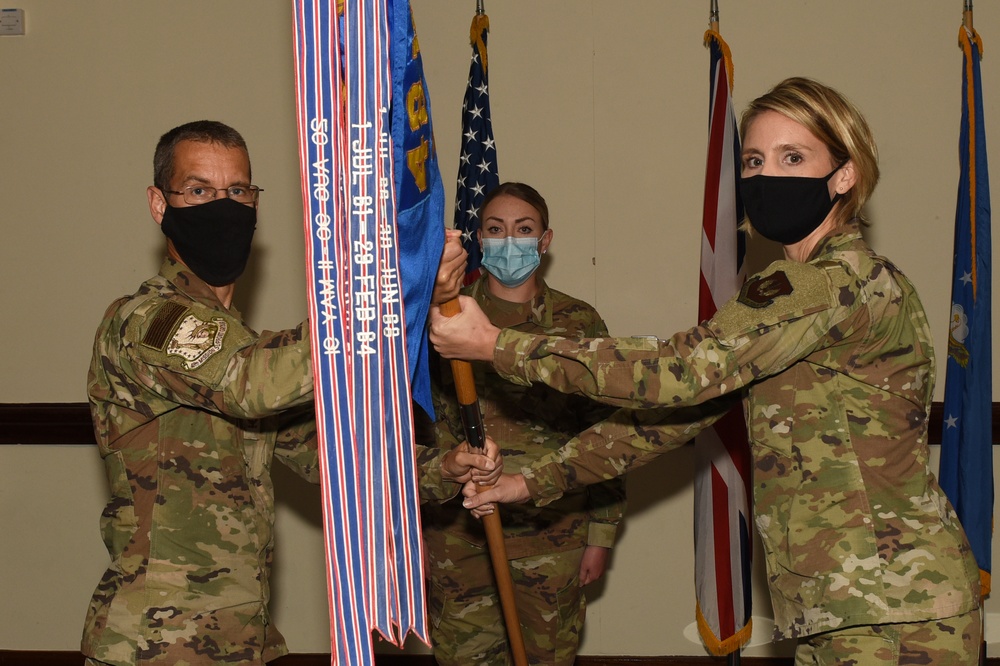 48th LRS welcomes new squadron commander