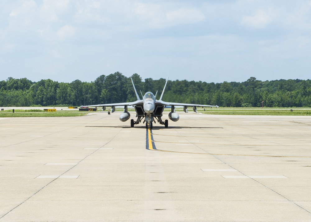 Tomcatters of Strike Fighter Squadron (VFA) 31 returned to their home base at Naval Air Station (NAS) Oceana