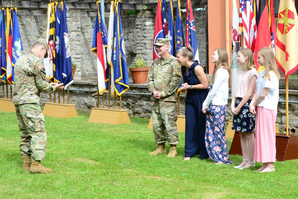 U.S. Army Garrison Ansbach Change of Command Ceremony