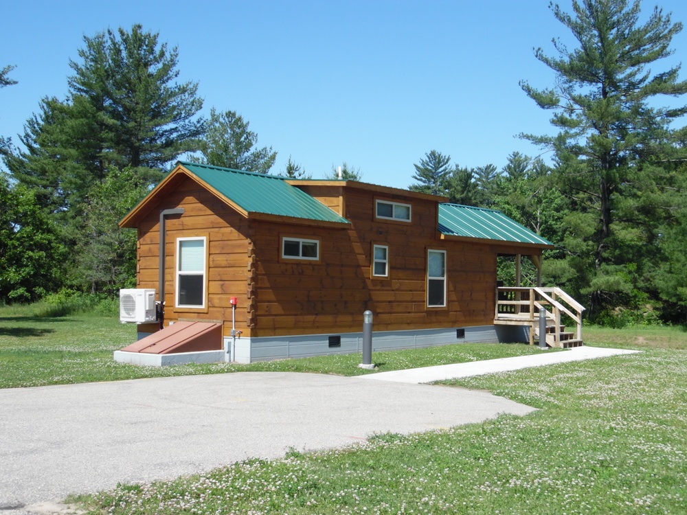 Cabins at Fort McCoy's Pine View Campground