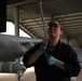 Members of the 175th Aircraft Maintenance Squadron prepare and launch aircraft