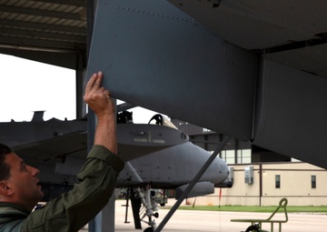 Members of the 175th Aircraft Maintenance Squadron prepare and launch aircraft