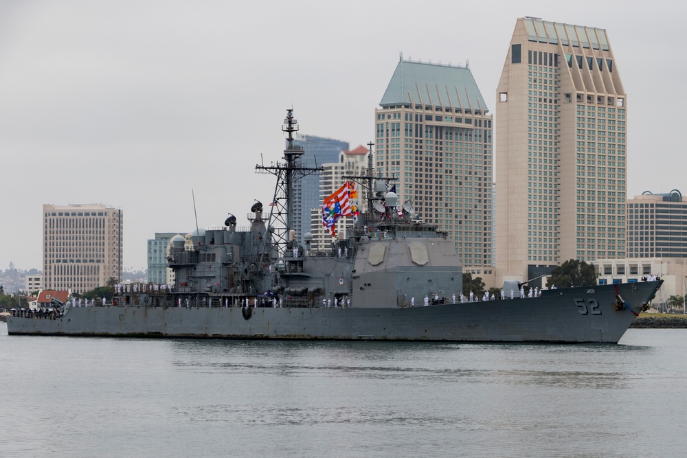 Bunker Hill Returns from Deployment