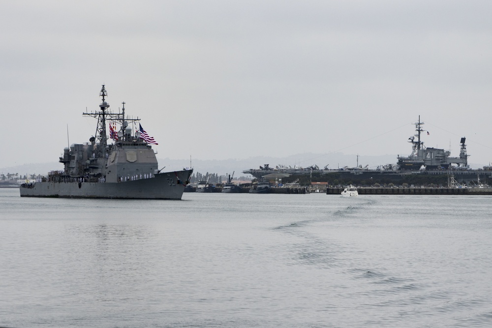 Bunker Hill Returns from Deployment