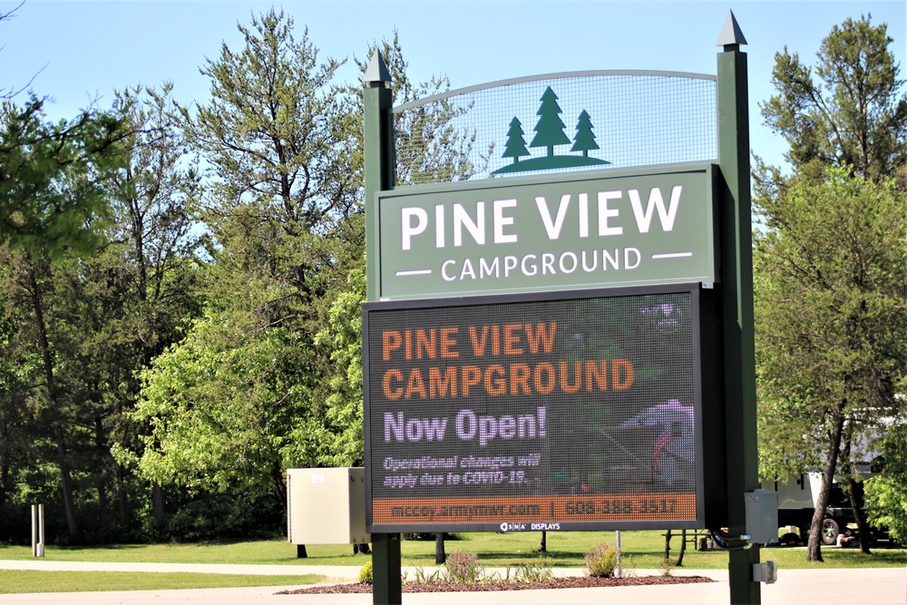 Fort McCoy's Pine View Campground