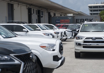 Homeland Security Investigations Miami seizes 81 vehicles destined for Venezuela