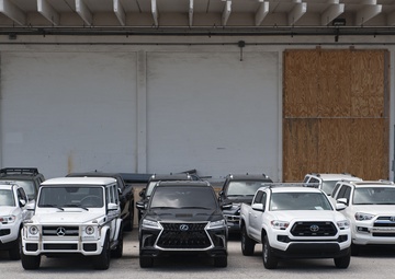 Homeland Security Investigations Miami seizes 81 vehicles destined for Venezuela