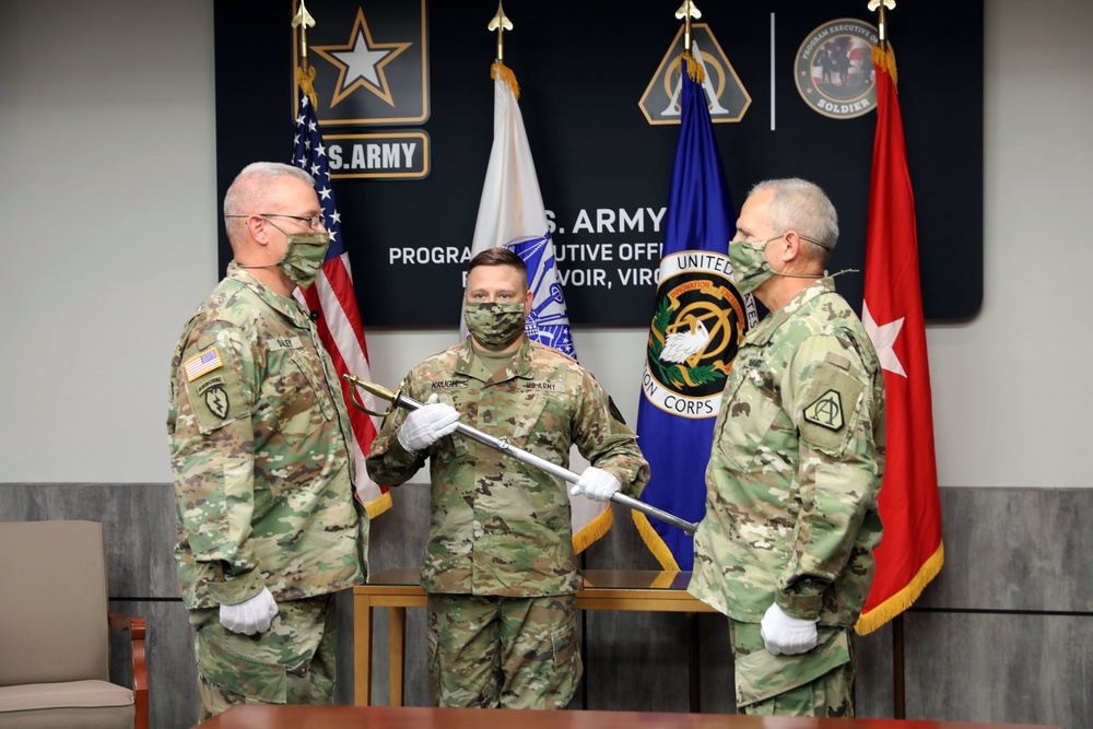 PEO Soldier’s new Sergeant Major Assumes Responsibility