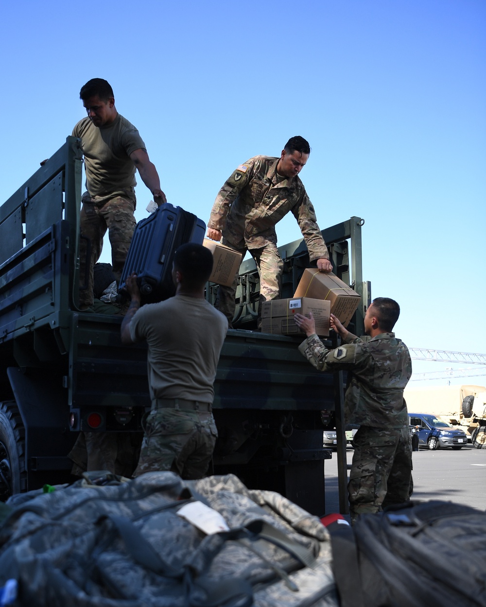 Cal Guard supports Sacramento during civil unrest