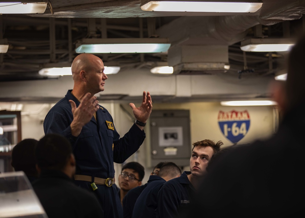 USS Bataan (LHD 5) Command Master Chief