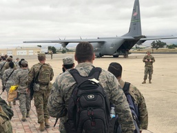 A Herculean Effort - 146th Airlift Wing airlifts personnel and supplies across California