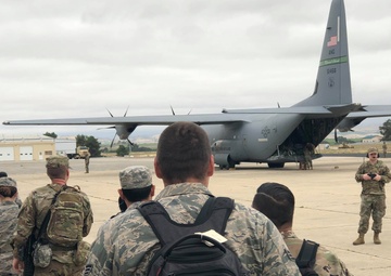 A Herculean Effort - 146th Airlift Wing airlifts personnel and supplies across California