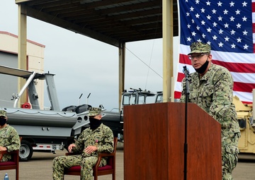 EODESU One Holds Change of Command