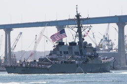 Russell Returns from Deployment