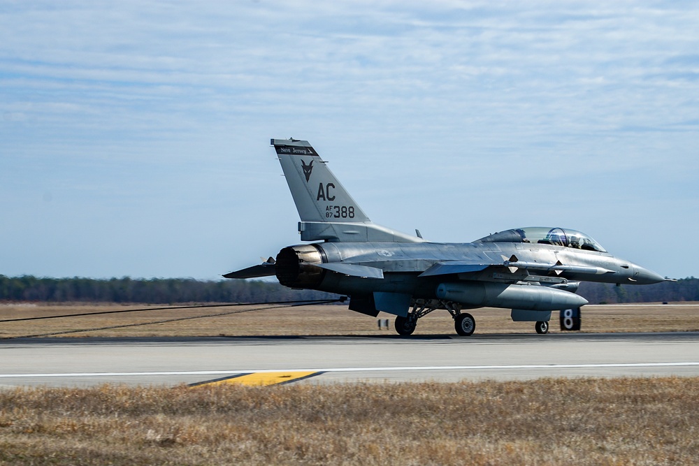 177th Fighter Wing Tests Arrestor Cable