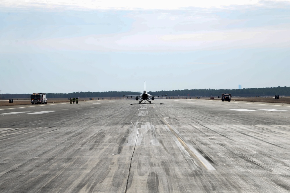 177th Fighter Wing Tests Arrestor Cable