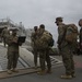 All aboard | Marines and Sailors with TF KM20 prepare to sail to the Pacific