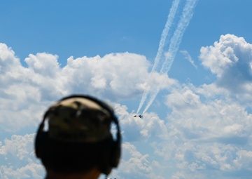 Air Force Thunderbirds train and recertify at Langley