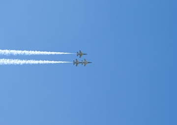 Air Force Thunderbirds train and recertify at Langley