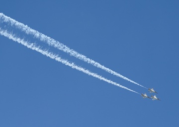 Air Force Thunderbirds train and recertify at Langley