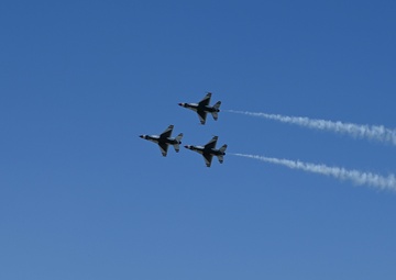 Air Force Thunderbirds train and recertify at Langley