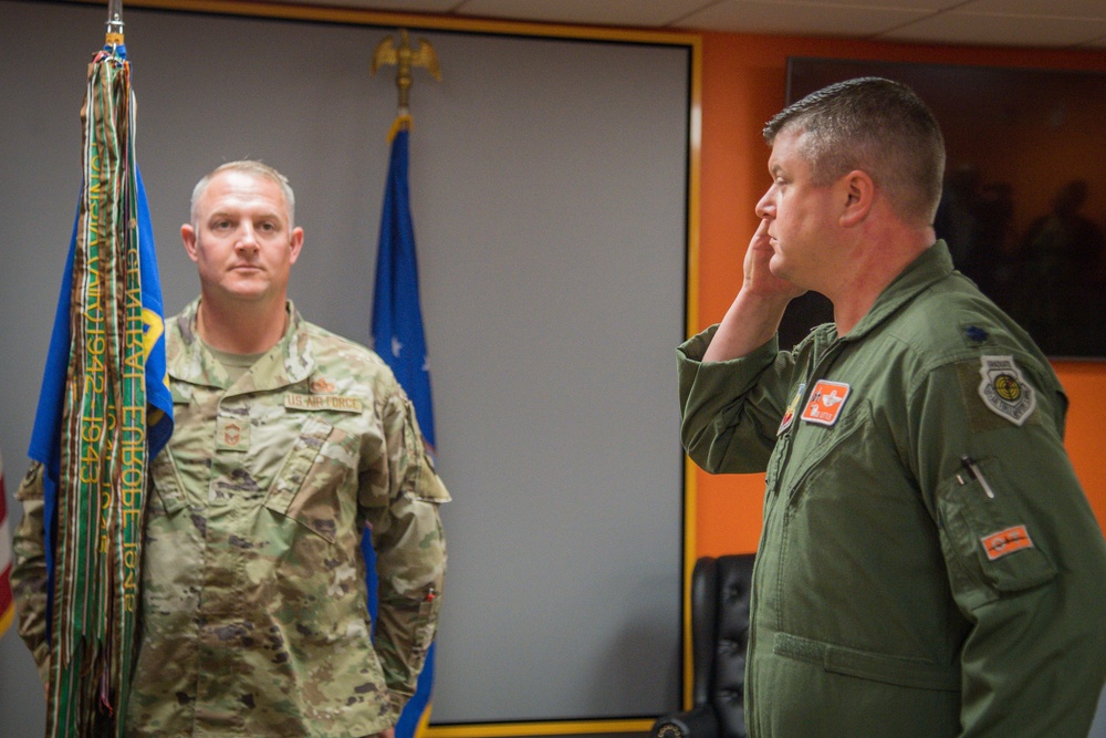 49th TES Change of Command