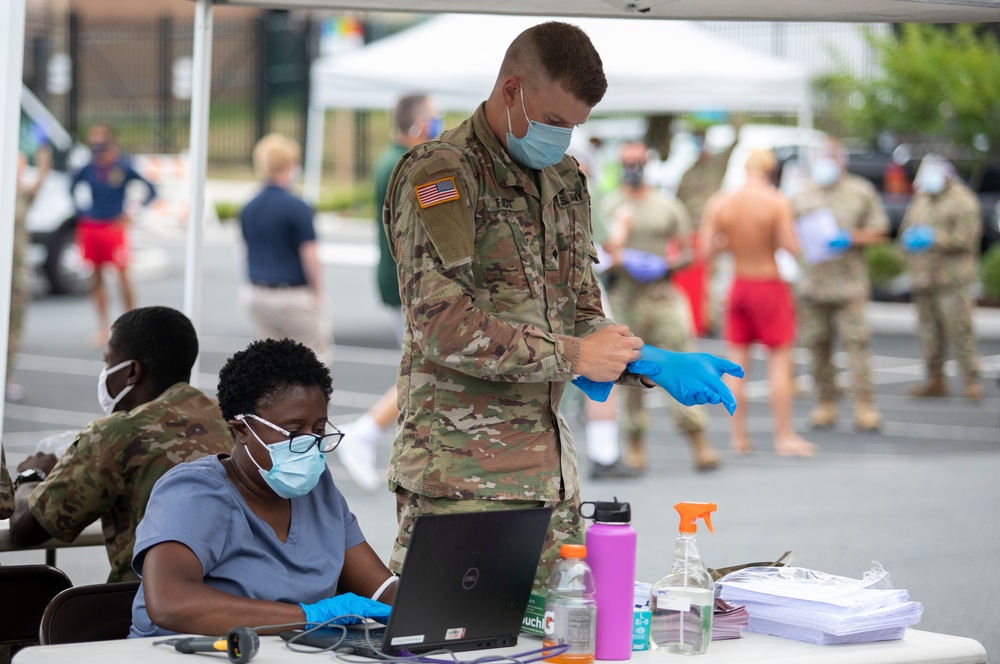 Delaware Nat’l Guard at Rehoboth Beach, checks 1,220-plus for COVID-19