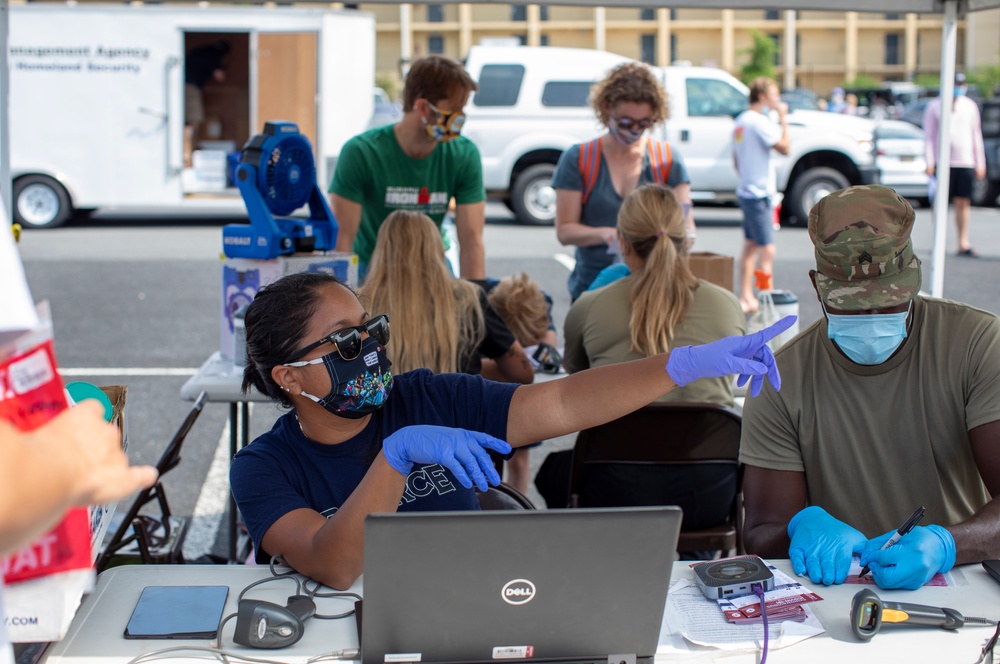 Delaware Nat’l Guard at Rehoboth Beach, checks 1,220-plus for COVID-19