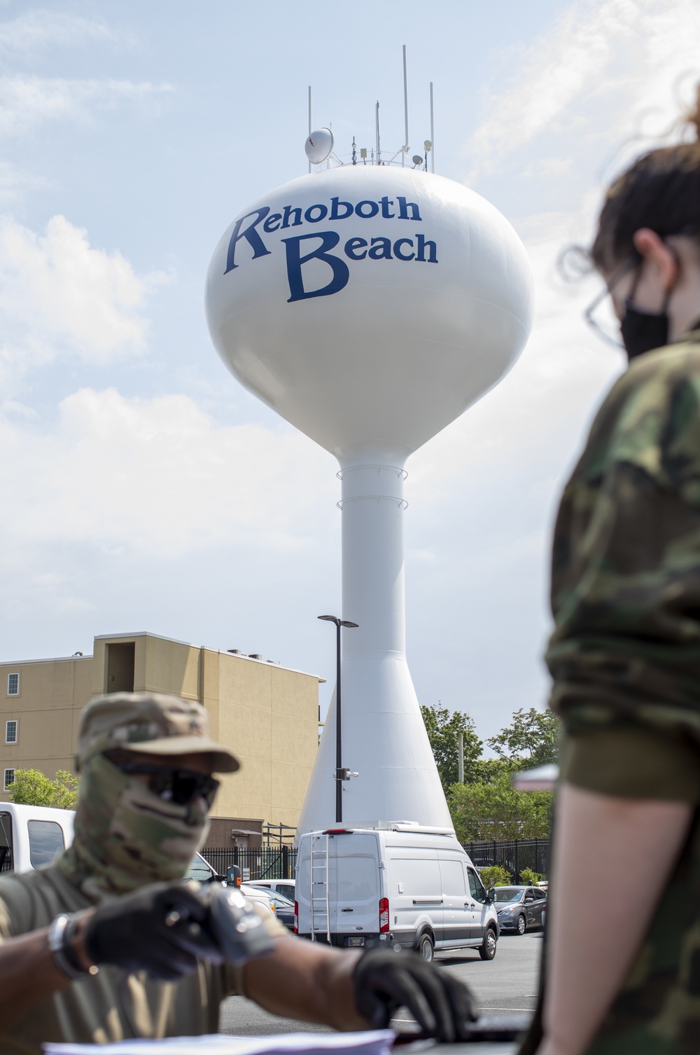 Delaware Nat’l Guard at Rehoboth Beach, checks 1,220-plus for COVID-19